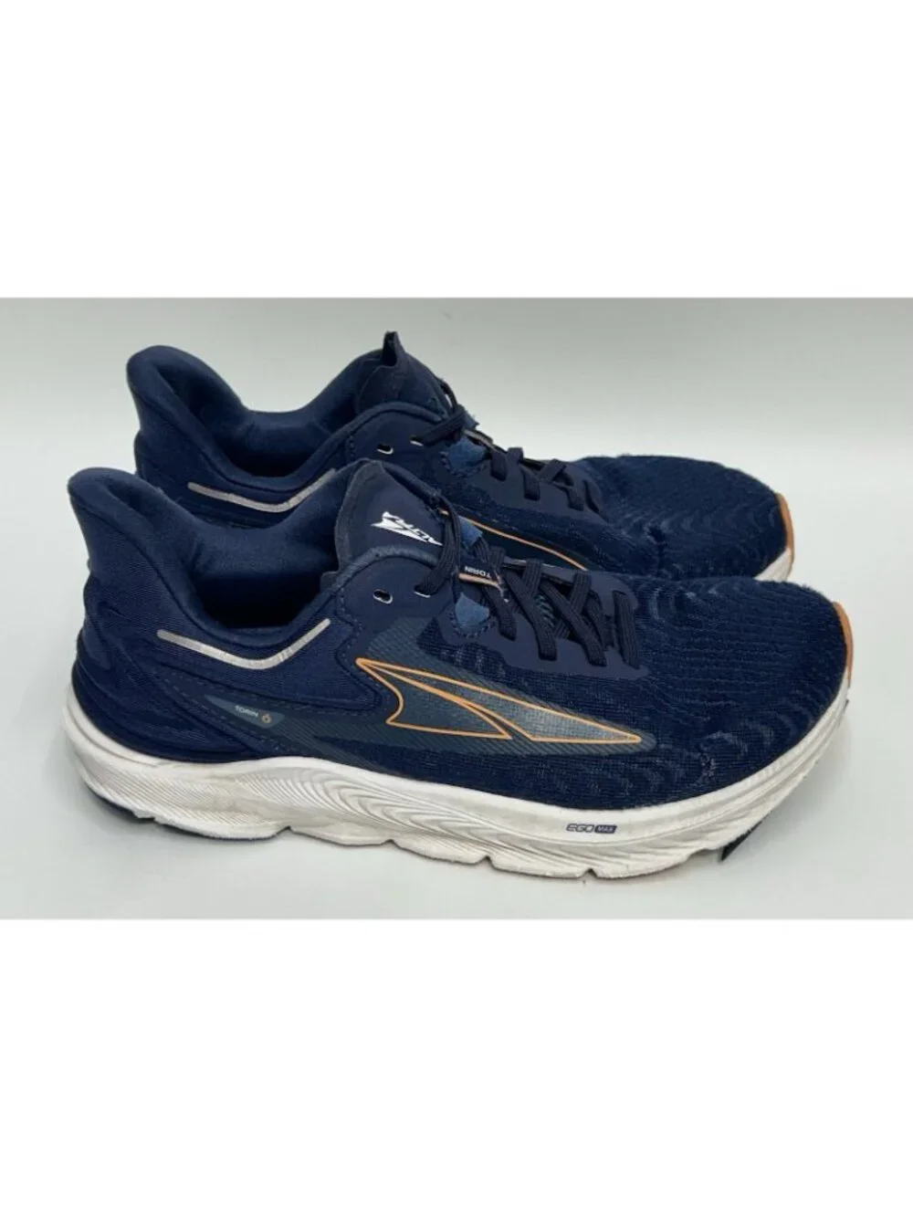 Altra Torin 6 Women’s Shoes Size 7.5 Navy Ego Max Midsole Zero Drop Sneakers